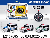1:24 R/C POLICE CAR(2CH) (NOT INCLUDE BATTERY)（3 COLOURS)