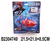 B/O SPEED BOAT(2 COLOURS)(SPIDER MAN)