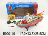 R/C BOAT W/MUSIC&LIGHT&CHARGER(5CH)