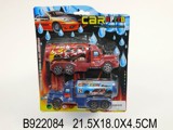 2IN1 PULL BACK CONTAINER CAR&TANKER（4COLOURS)